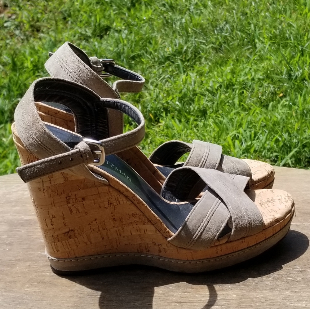 Stuart Weitzman Wedge Sandals
